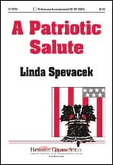 A Patriotic Salute Two-Part choral sheet music cover